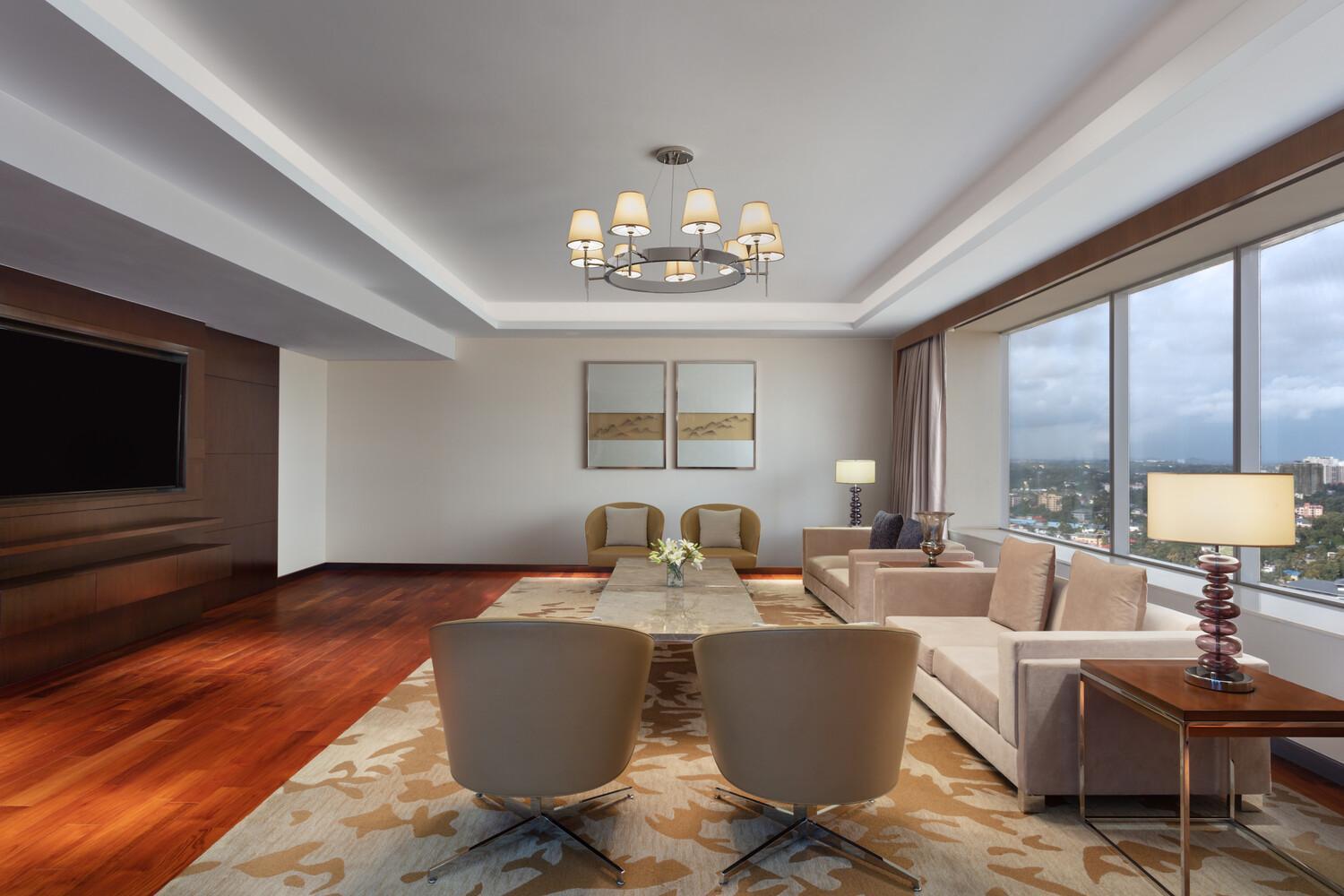 Kochi Marriott Hotel Kültér fotó 3D interior rendering